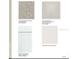 Image showing carpet, tile, and cabinet samples for the property at 2492 Penguin Blvd, Davenport, FL 33837