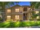 Well-maintained condo building with attractive landscaping at 2624 Robert Trent Jones Dr # 615, Orlando, FL 32835