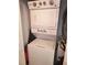 Convenient laundry room with stackable washer and dryer at 2624 Robert Trent Jones Dr # 615, Orlando, FL 32835