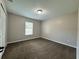 Spacious bedroom with brown carpet and neutral walls at 2650 Sw 162Nd Ln, Ocala, FL 34473