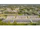 Aerial view of townhome community at 3196 Crown Jewel Ct, Winter Park, FL 32792