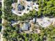 High-angle view of the property and surrounding landscape at 3290 Red Fox Dr, Deltona, FL 32725