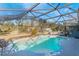 Inviting screened pool with ample deck space for lounging at 3290 Red Fox Dr, Deltona, FL 32725