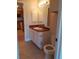 Bathroom with vanity, toilet, and tiled flooring at 3700 Castle Pines Ln # 4032, Orlando, FL 32839