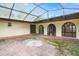 Large screened patio with brick flooring at 409 San Sebastian Prado, Altamonte Springs, FL 32714