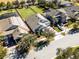 Aerial view of property highlighting large lot size at 8547 Bayview Crossing Dr, Winter Garden, FL 34787