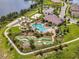 Resort-style community pool with expansive deck at 8547 Bayview Crossing Dr, Winter Garden, FL 34787