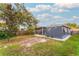 Large backyard with shed and gravel border at 1012 N Ferncreek Ave, Orlando, FL 32803