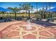 Refreshing water feature with shaded seating areas at 13651 Eridanus Dr, Orlando, FL 32828