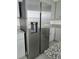 Stainless steel refrigerator with ice and water dispenser at 1603 Gardiner St, Haines City, FL 33844