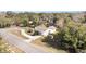 Aerial view showing house location and road access at 16036 3Rd St, Umatilla, FL 32784