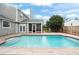 Sparkling pool with spacious patio and private backyard at 1718 Errol Woods Dr, Apopka, FL 32712