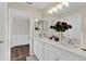 Spa-like bathroom with double vanity and garden tub at 1727 Wood Violet Dr, Orlando, FL 32824