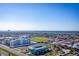 Aerial view of the property and surrounding area at 3000 N Atlantic Ave # 17, Daytona Beach, FL 32118