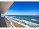 Balcony boasting breathtaking ocean views at 3000 N Atlantic Ave # 17, Daytona Beach, FL 32118