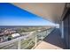 Enjoy city and partial water views from this balcony at 3000 N Atlantic Ave # 17, Daytona Beach, FL 32118