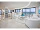 Spacious living room with ocean views at 3000 N Atlantic Ave # 17, Daytona Beach, FL 32118