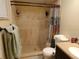 Updated bathroom with walk-in shower at 4131 Yorketowne Rd, Orlando, FL 32812