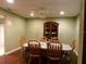 Dining room with wood table and chairs at 4131 Yorketowne Rd, Orlando, FL 32812