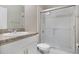 Clean bathroom with single vanity and shower at 5317 Jubiloso Dr, St Cloud, FL 34771