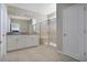 Elegant bathroom, featuring double vanity and large shower at 5317 Jubiloso Dr, St Cloud, FL 34771