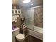 Clean bathroom with a tub and shower combination at 6111 Bamboo Dr, Orlando, FL 32807