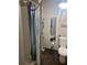 Simple bathroom with a shower stall and toilet at 6111 Bamboo Dr, Orlando, FL 32807