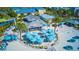 Beach bar and grill with numerous umbrellas at 8153 Surf St, Kissimmee, FL 34747