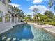 Relaxing pool and spa area with a view at 9512 Tavistock Rd, Orlando, FL 32827