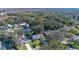 Aerial view of single Gathering home, neighborhood, and surrounding landscape at 960 Manchester Ave, Oviedo, FL 32765