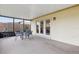 Bright screened porch with access to backyard at 1020 Olliff Way, Oviedo, FL 32765