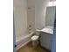 Clean bathroom with tub, shower, and vanity at 11141 Green Citron Aly, Winter Garden, FL 34787