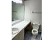 Bathroom with vanity, mirror, and toilet at 12107 Bruceton Way # 102, Orlando, FL 32828