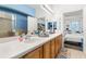 Double vanity bathroom with a shower and tub at 1211 Stonecutter Dr # 206, Celebration, FL 34747