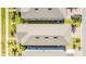 Aerial view showing a home's roofline and backyard at 12754 Brodlove Ln, Winter Garden, FL 34787