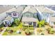 Aerial view of a beautiful house in a residential neighborhood at 12754 Brodlove Ln, Winter Garden, FL 34787