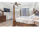 Spacious Primary bedroom with large bed and plenty of closet space at 2705 Grantham Ct, Orlando, FL 32835