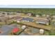Aerial view showcasing home, backyard and pool at 2841 Derby Dr, Deltona, FL 32738