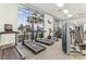 Modern fitness center with cardio and strength equipment at 297 Jetty Way, Davenport, FL 33897