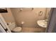 Small bathroom with white sink and toilet at 4145 Plantation Cove Dr, Orlando, FL 32810