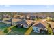 Aerial view of houses in a residential community at 5599 Sw 92Nd Avenue Rd, Ocala, FL 34481