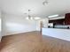 Bright dining room with hardwood floors and a chandelier at 812 Park Grove Ct, Orlando, FL 32828