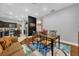 Casual dining area adjacent to kitchen and living room at 8567 Baywood Vista Dr, Orlando, FL 32810