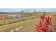 Landscaped backyard with pond and preserve views at 906 Coral Reef Way, Daytona Beach, FL 32124