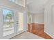 Elegant entry with double doors and hardwood floors at 10125 Foxhurst Ct, Orlando, FL 32836