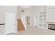 Bright and spacious Gathering room with built-in shelving and fireplace at 10125 Foxhurst Ct, Orlando, FL 32836