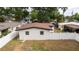 Backyard view of a home, showing the fence line and recent renovations at 2002 Geigel Ave, Orlando, FL 32806