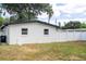 Fenced backyard with ample space and shade trees, perfect for Gathering gatherings at 2002 Geigel Ave, Orlando, FL 32806