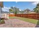 Spacious backyard, patio, and wooden fence at 219 Laurel Ave, Sanford, FL 32771