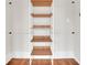 Walk-in closet with shelving and hanging rods at 219 Laurel Ave, Sanford, FL 32771